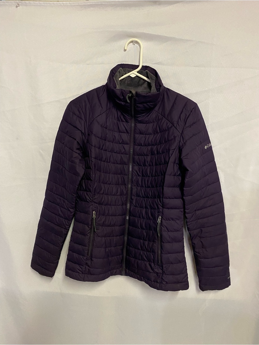 Columbia Women's Deep Purple Quilted Packable Puffer Jacket